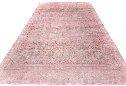 5'7X9'2 Ft Antique Distressed Vintage Oriental