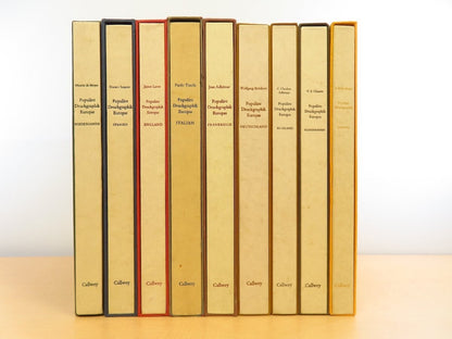 Populare Druckgraphik Europas (9 Volumes Set: Europe + America), 1967-75