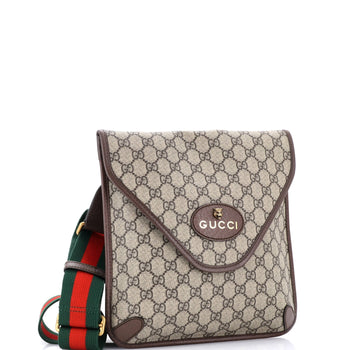 Gucci Neo Vintage Envelope Messenger Gg Coated Canvas Medium