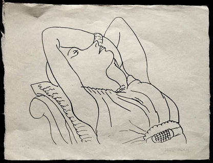 Henri Matisse Lithograph Handmade Coa Contract Signed By Hand Numbered By Hand