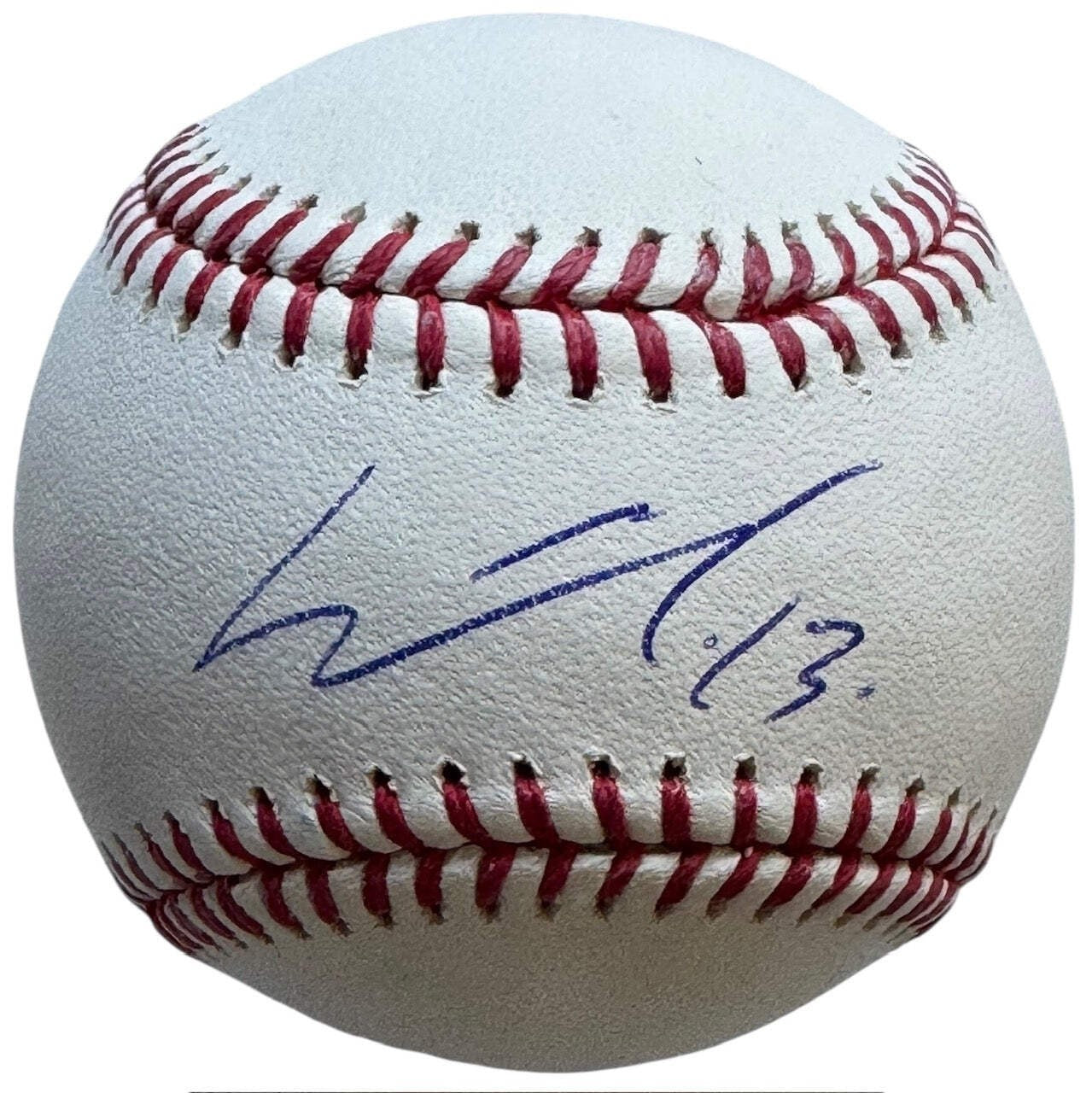 Junior Caminero Autographed Official Major League Baseball (Beckett)