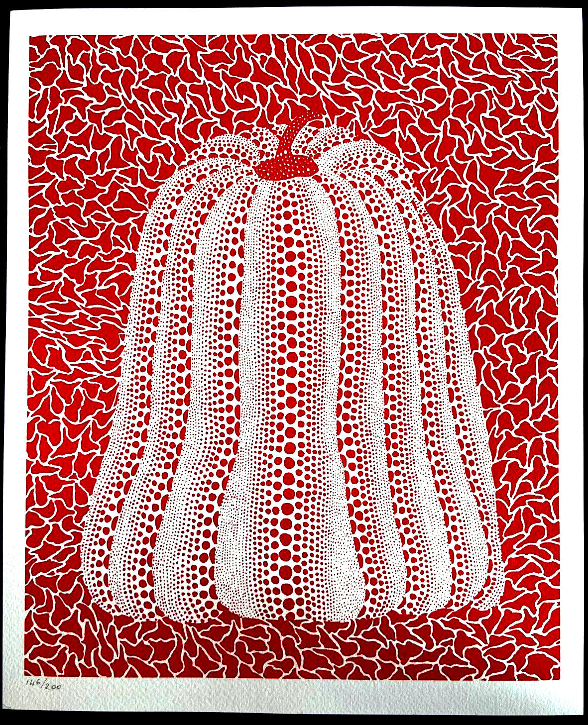 Yayoi Kusama Lithograph Mori Museum Coa Numbered Limited To 200
