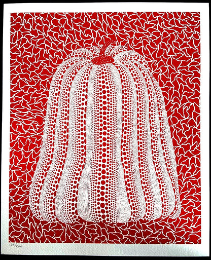 Yayoi Kusama Lithograph Mori Museum Coa Numbered Limited To 200