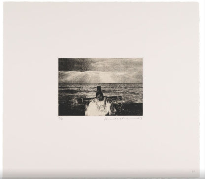 2001 Yukio Hideshima Japan Copperplate etching Spring Castle Martyrdom 12 prints