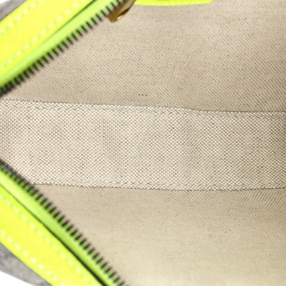 Gucci Ophidia Convertible Camera Bag Gg Coated Canvas With Leather Small