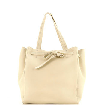 Celine Phantom Tie Cabas Tote Leather Small