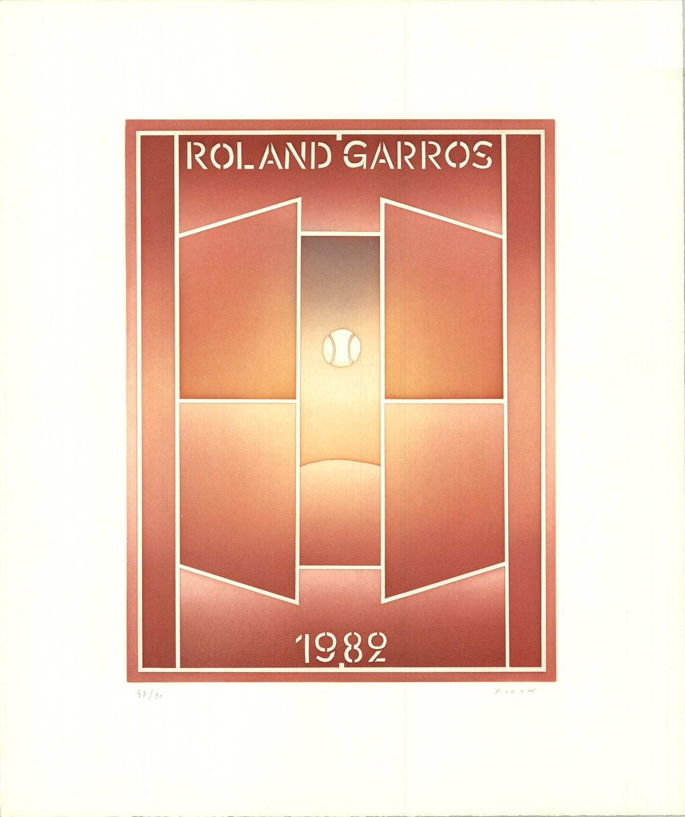 Jean-Michel Folon Roland Garros French Open
