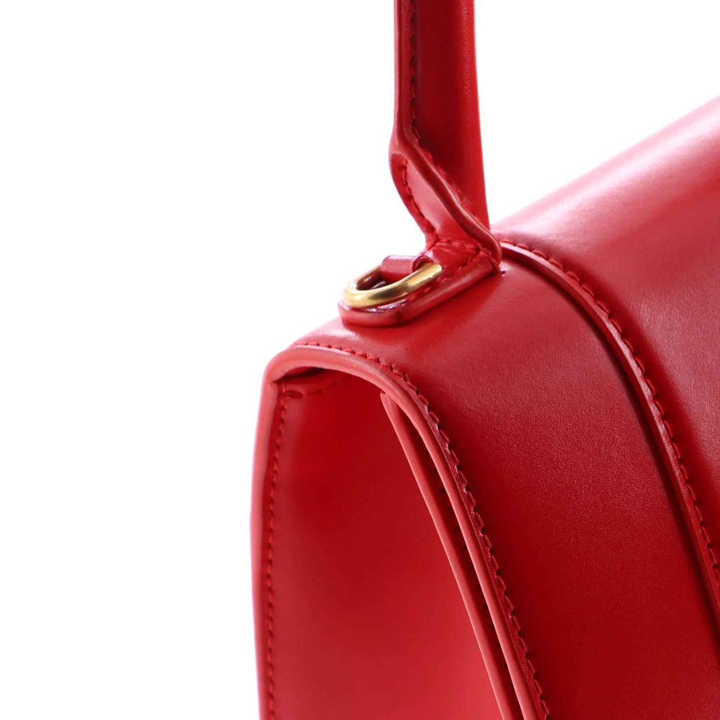 Balenciaga Hourglass Top Handle Bag Leather Small