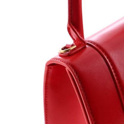 Balenciaga Hourglass Top Handle Bag Leather Small