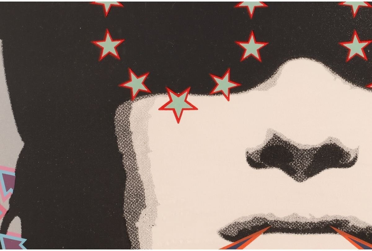 Static (British) Signed Original Silkscreen Screenprint "Thalia" Ed1/1