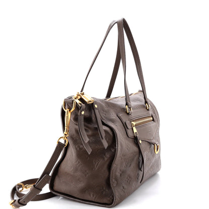Louis Vuitton Lumineuse Handbag Monogram Empreinte Leather Pm