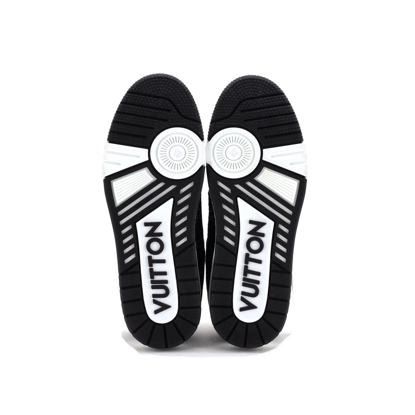 Louis Vuitton Men'S Lv Trainer Sneakers Monogram Empreinte Leather And Monogram