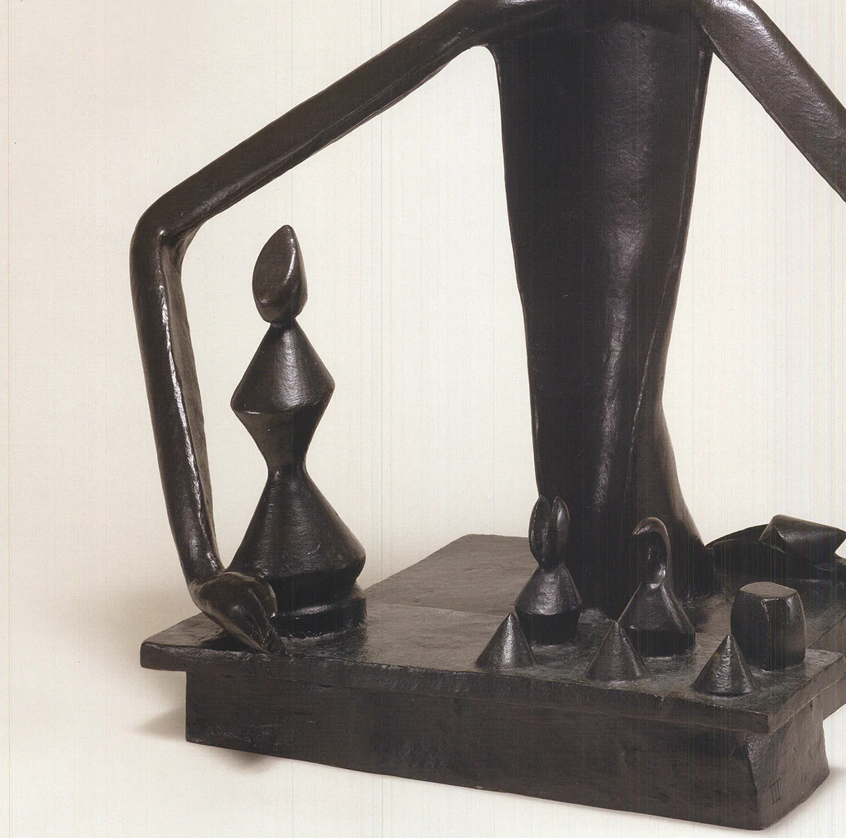 Max Ernst The King Playing With The Queen " Offset Lithograph Surre