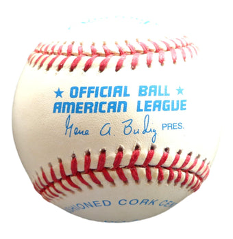 Roberto Vargas Signed Oal Baseball Negro League