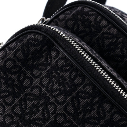Loewe Front Pocket Camera Bag Anagram Canvas Mini
