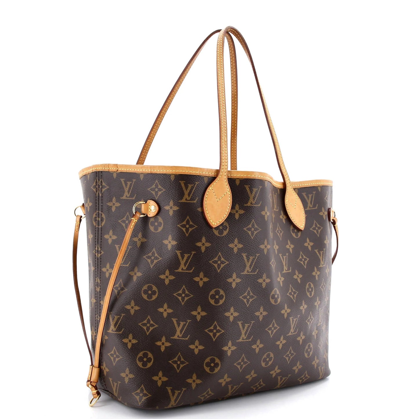 Louis Vuitton Neverfull Nm Tote Monogram Canvas Mm