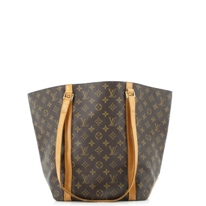 Louis Vuitton Shopping Sac Handbag Monogram Canvas Gm