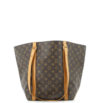 Louis Vuitton Shopping Sac Handbag Monogram Canvas Gm