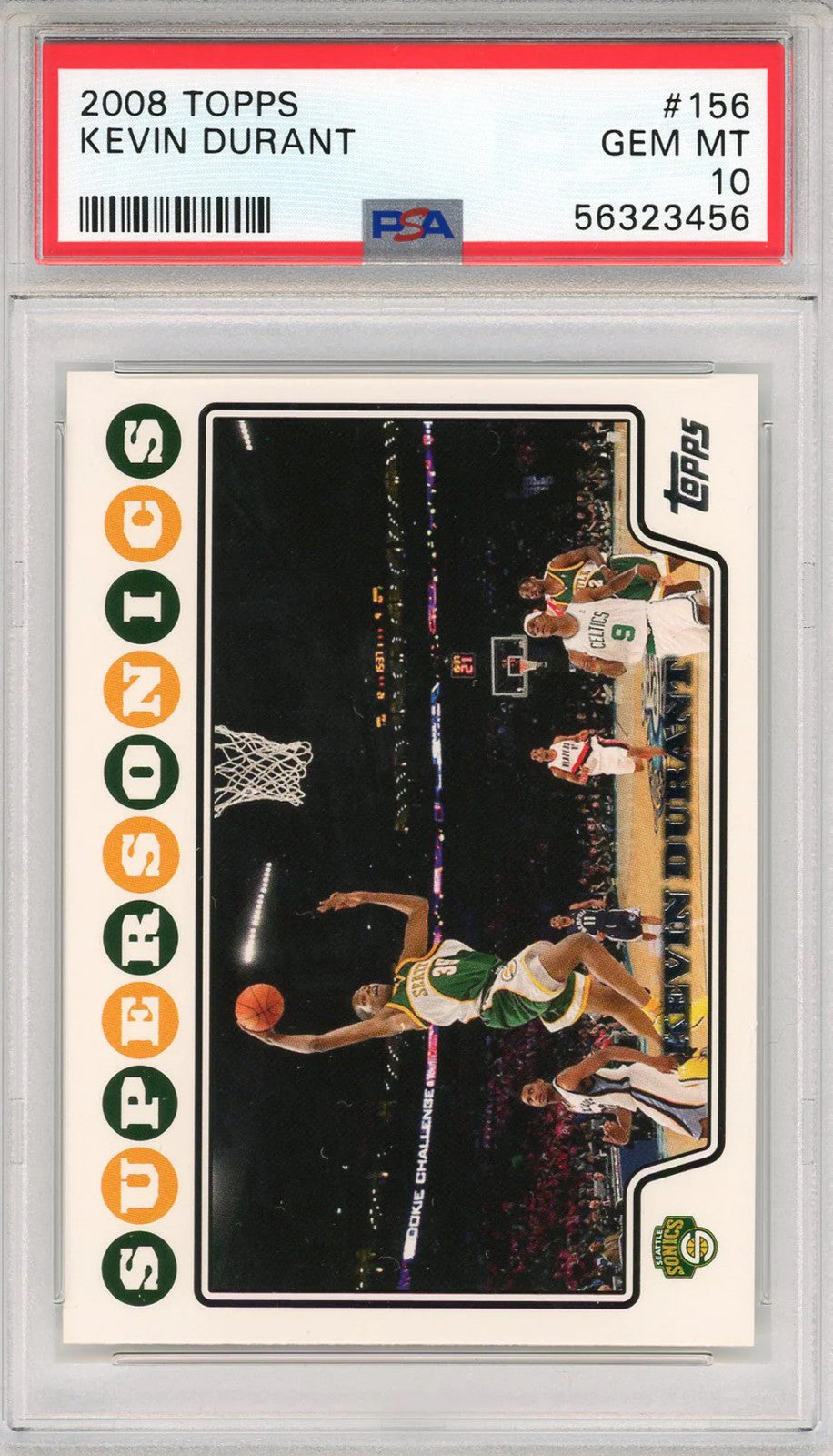 Kevin Durant 2008 Topps Card #156 (Psa)