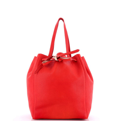 Celine Phantom Tie Cabas Tote Leather Medium