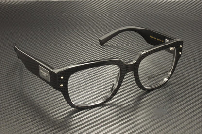 DOLCE & GABBANA DG3405 501 Black Men's 54 mm Eyeglasses