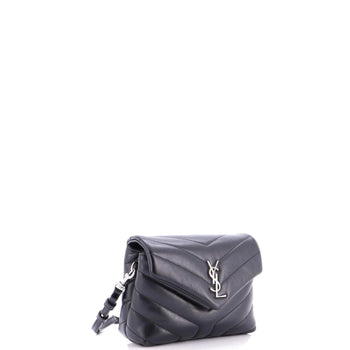 Saint Laurent Loulou Shoulder Bag Matelasse Chevron Leather Toy