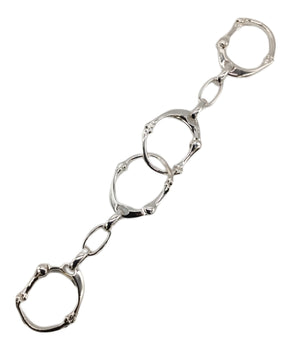 Takahiromiyashitathesoloist. Bone-Shaped Carabiner Bracelet L
