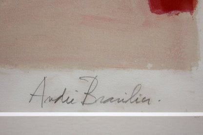 Andre Brasilier Original Lithograph "Circus"