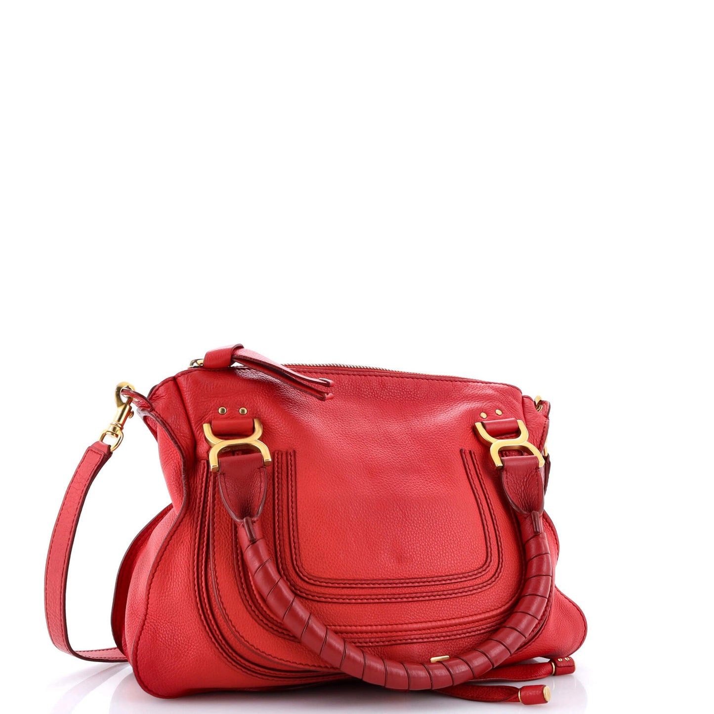 Chloe Marcie Satchel Leather Medium