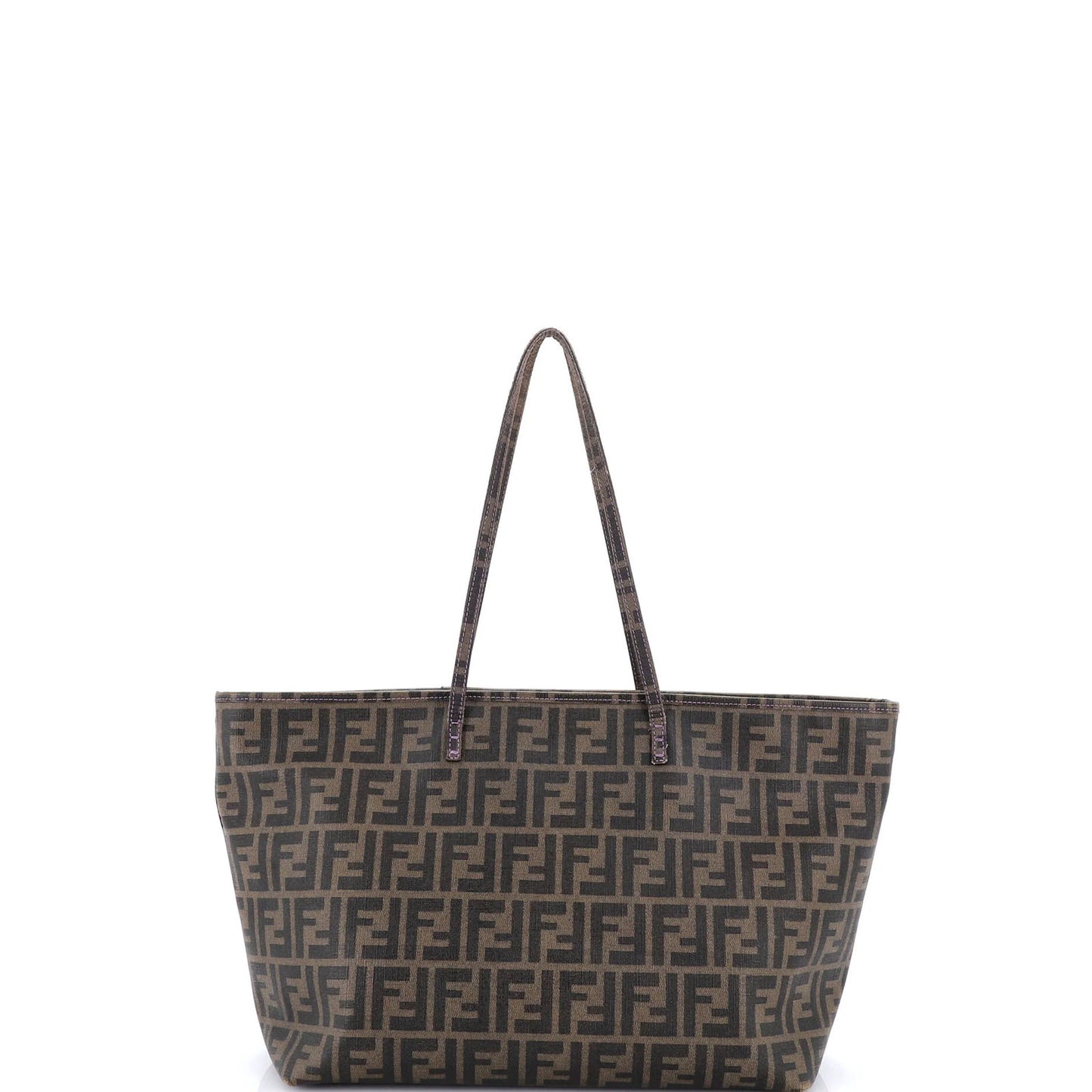 Fendi Roll Tote Zucca Coated Canvas Large