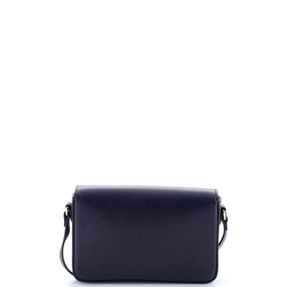 Burberry New Hampshire Shoulder Bag House Check Canvas And Leather Small