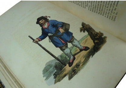Costume Of The Russian Empire 1811 English Beautiful Hand-Coloured Etching Book
