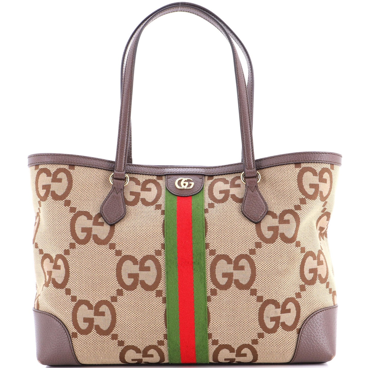 Gucci Ophidia Shopping Tote Jumbo Gg Canvas Medium