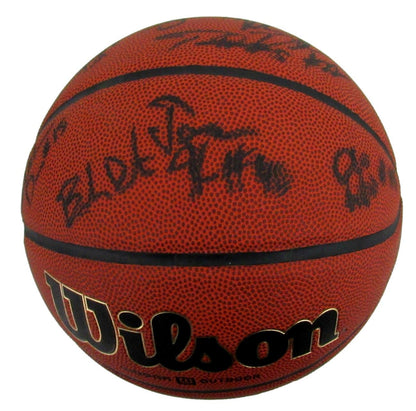 Michigan State Spartans 2006-07 Team Signed By 13 Basketball Tom Izzo 165952