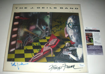 The J.Geils Band Freeze Frame 5 Sigs Rare Last 1