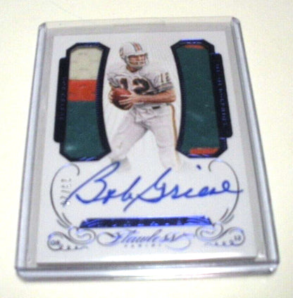 Bob Griese Dolphins Flawless 3Color Game  Dual