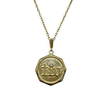 Mikimoto Yellow Gold Necklace K18Yg