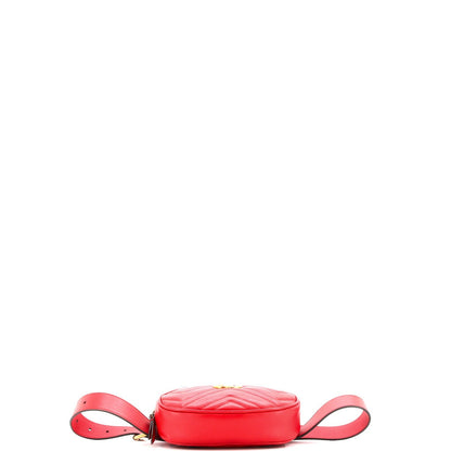 Gucci Gg Marmont Belt Bag Matelasse Leather