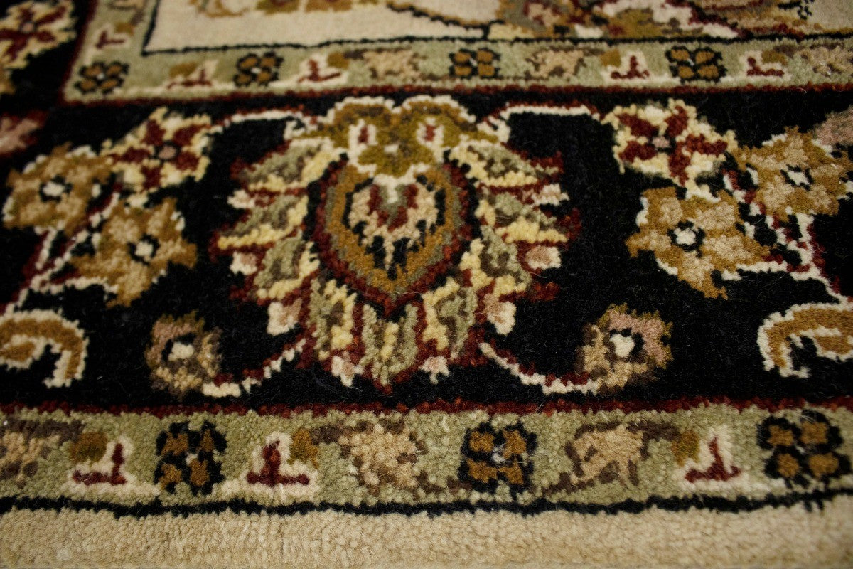 Hand knotted classic floral oriental area rug home decor carpet foyer