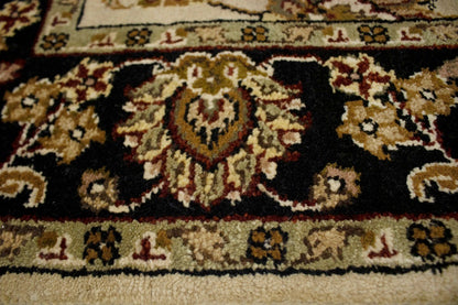 Hand knotted classic floral oriental area rug home decor carpet foyer