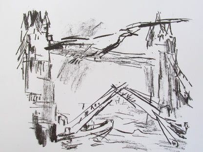 Oskar Kokoschka Londoner Ansichten: English