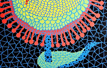 Yayoi Kusama, Lithograph Mori Art Museum Coa Numbered Certified