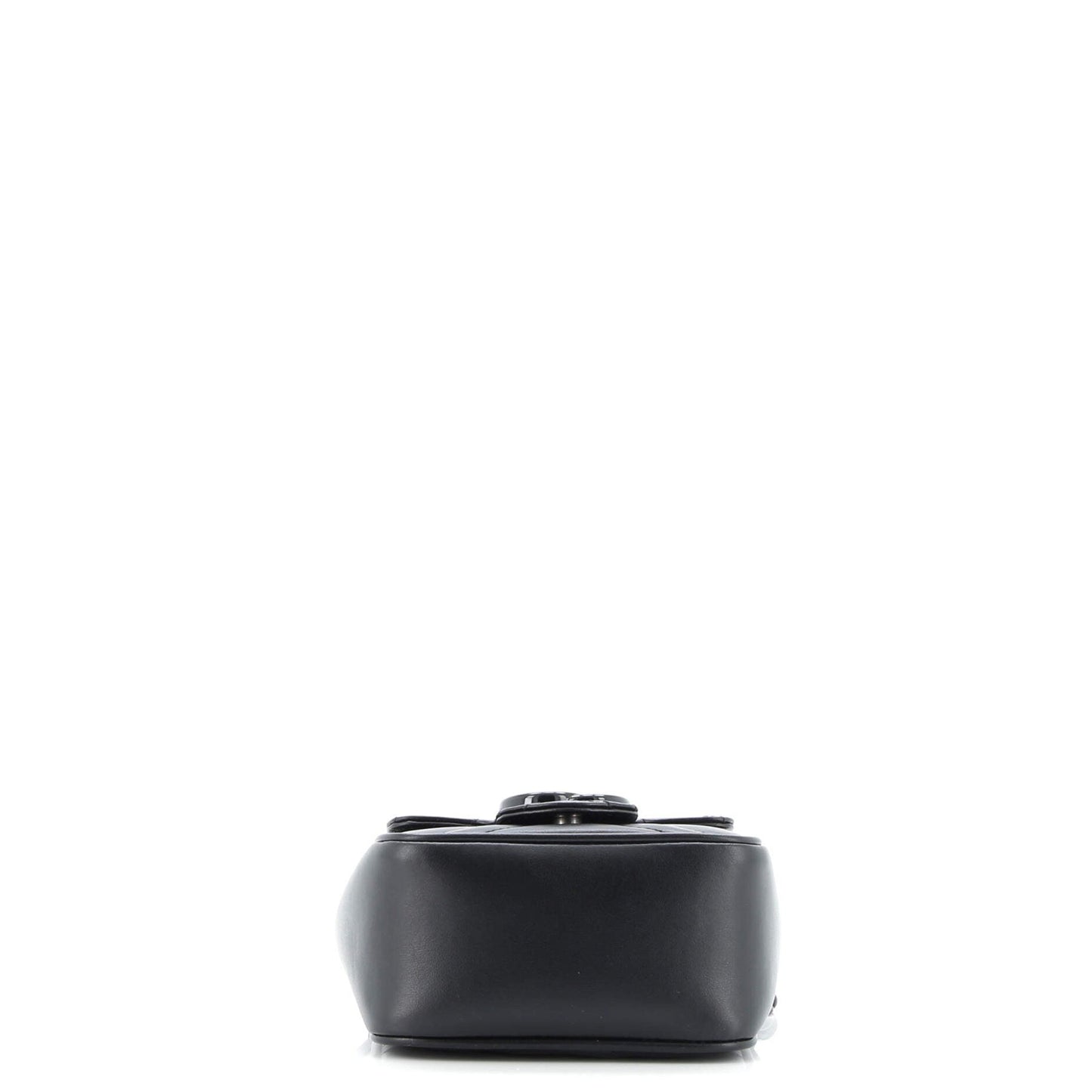 Gucci Gg Marmont Flap Belt Bag Matelasse Leather Mini