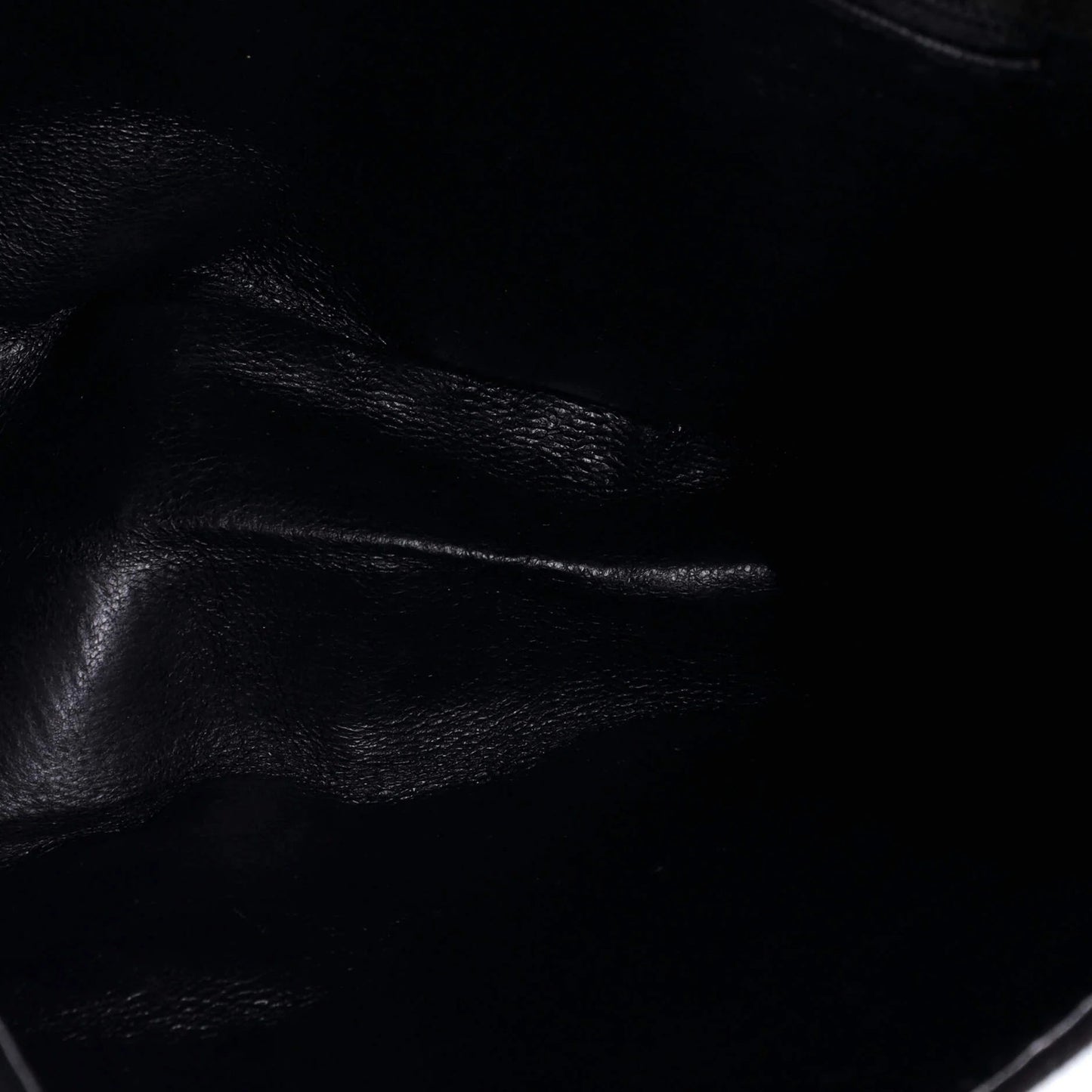 Chanel Vintage Cc Chain Full Flap Bag Quilted Suede Small