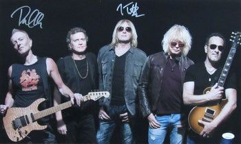 Joe Elliott/Phil Collen Dual-Signed/Auto 12X20