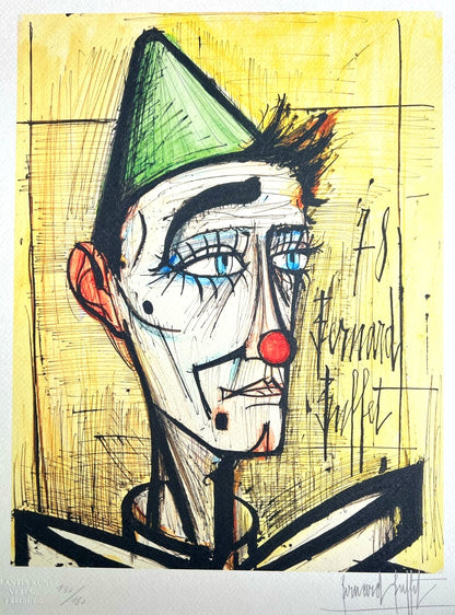 Bernard Buffet Lithograph Certified Coa Signed In