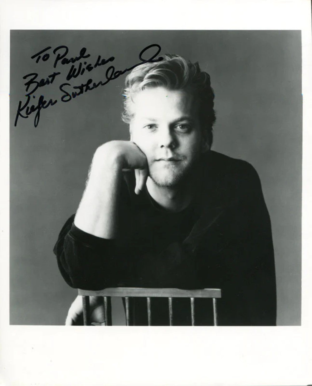 Keifer Sutherland Autographed 8X10