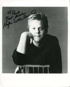 Keifer Sutherland Autographed 8X10