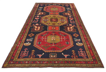Handmade Tribal Pictorial Design Oriental Runner