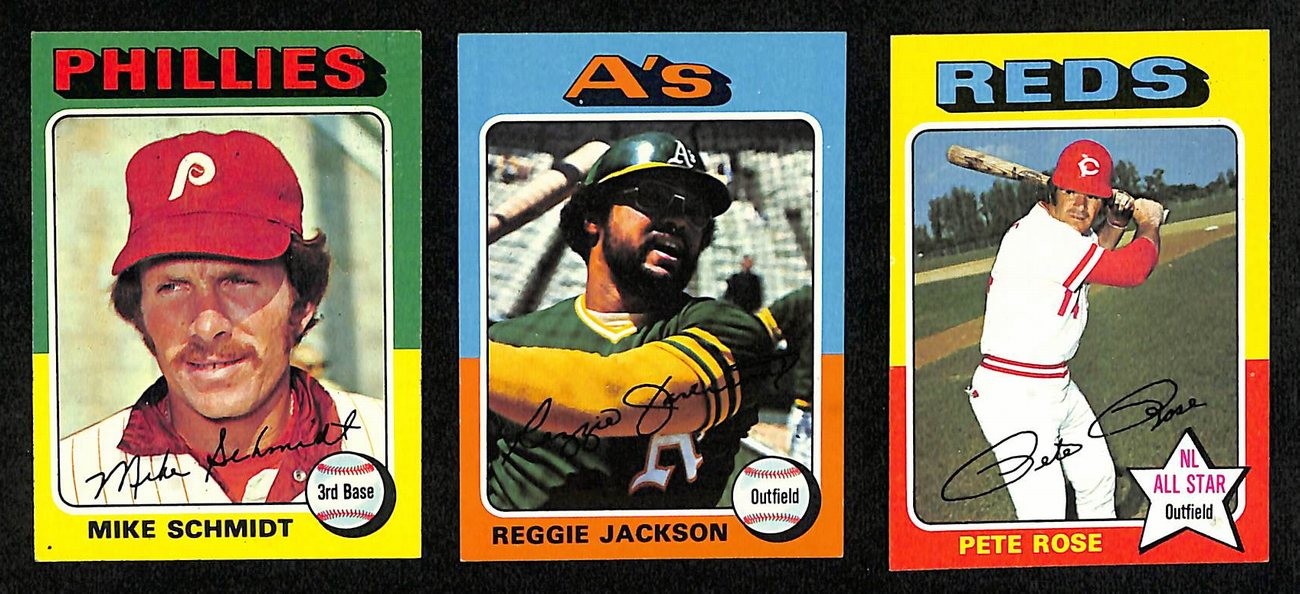 1975 Topps Baseball Complete Set (660) Aaron, Yount, Brett, Ryan 194622